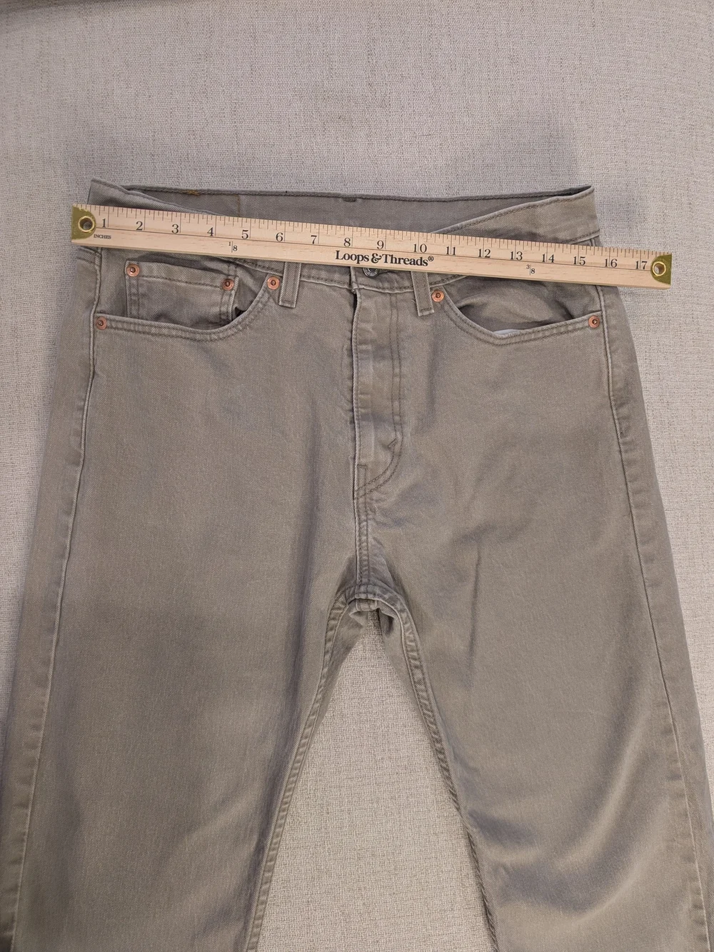 Levi Strauss And Co. 505- Kakhi Jeans- W32xL30